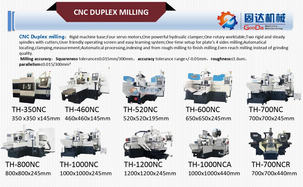 China Factory Selling Price CNC Milling Machines