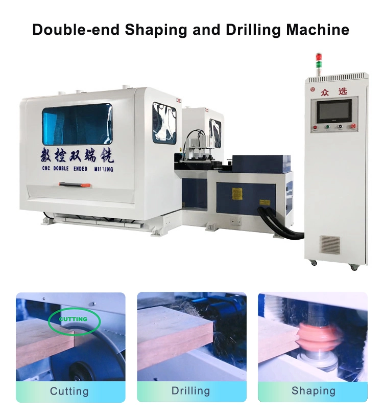 Joint Door Production Machines Including Panel, Rail and Stile Shaping Machine,