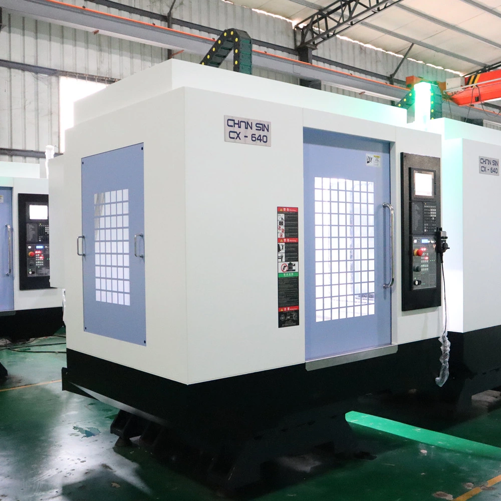 Fanuc Control Vertical CNC Drilling Tapping Milling Machine Center for Metal Vmc Cx-640/T6/T600