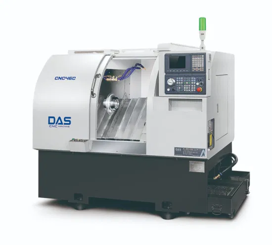 Das 46c Torno CNC 고정밀 금속 자동 수력 경사 침대 CNC 선반 기계